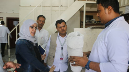 Yemen Commission on HR abuses gathers evidence from Taiz amputees