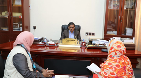 Al-Bahsani, UNICEF's official discuss programs in Hadhramout
