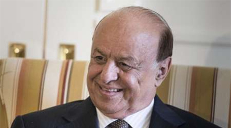 Militias can't see in Yemen but their swollen bellies, they offered Yemen as scapegoat for their masters in Iran, says president Hadi