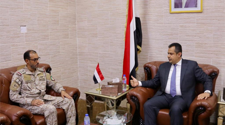 PM meets Arab Coalition forces commander