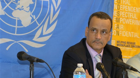 "Ould Cheikh" calls for concessions for peace in Yemen
