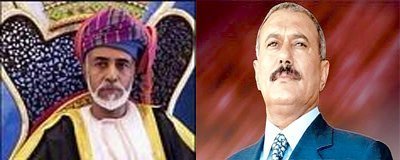 Saleh, Qaboos discuss current regional developments