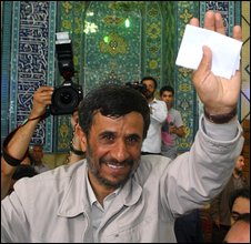 Mahmoud Ahmadinejad nears Iran election win 
