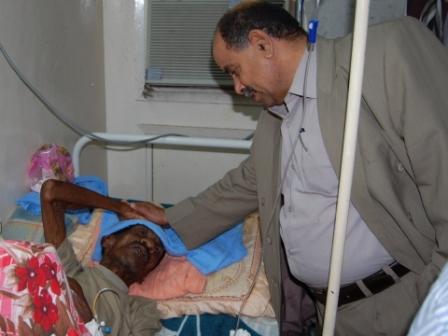 Governor inquires on singer said Abdul-muin health  