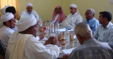 Ahqaf  University President receives Sheikh Bin-Yumein  and  Indonesia Ambassador 