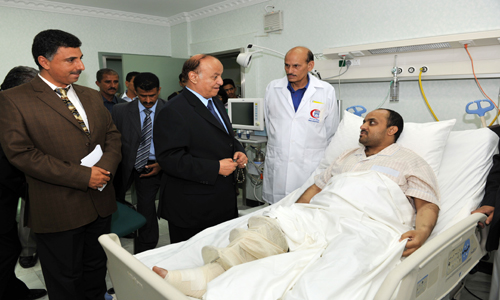 VP visits al-Awadi in hospital