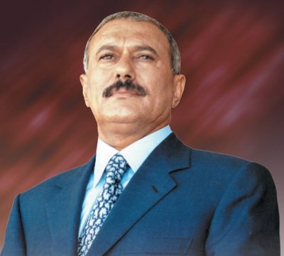 Saleh arrives in Libya to participate in Libya's ceremonies