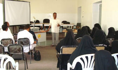 Commencement of health course in prevention of infection Seiyoun