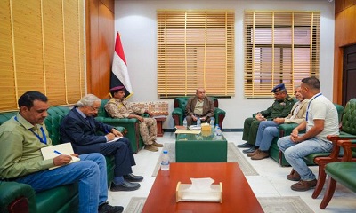 Presidential Leadership Council Member Al-Khanbashi Affirms Commitment to Providing a Safe Environment for UN and International Organization Staff