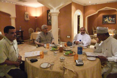 Yemeni Ambassador holds dinner in honor of Hadhramout Governor مسقط