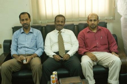 A-lattas meets Amer Al-akbari and  Ba-d-hman the International Basketball refrees