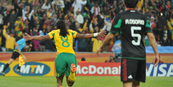 South Africa, Mexico draw 1-1 in opener
