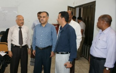 Al-junaid inspects Technical and vocational institutes final examination