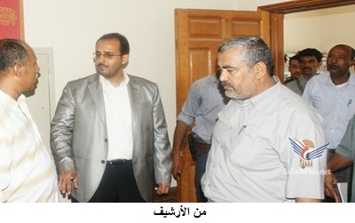 Al-deini inspects the level of commitment to the official attendance 