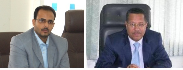 Al-deini and Bin Gaghar discusses strengthening  of  Internet  and 