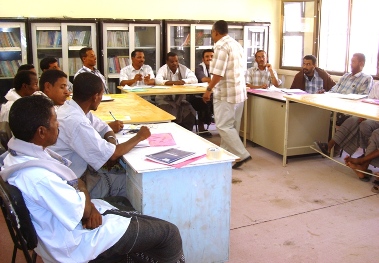 Course for health educators in Saah schools funded  by UNDP 