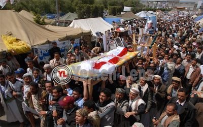 Yemen mourns, buries democracy martyrs