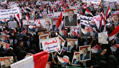 Yemeni provinces witness pro-legitimacy mass marches