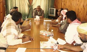 Omaier Discusses the role of the Local council members in current situation