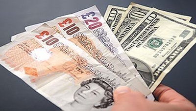Dollar fell against the yen and the euro's rise against the dollar