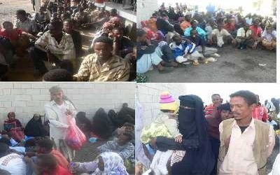 385 Ethiopians sneaked into Yemeni lands last month
