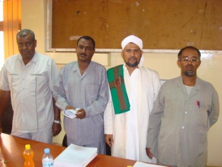 Al-mansib  Fuad bin Al sheikh  Abubakar obtain  Phd. with honors from the   Omdurman University 