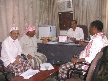 Field Teams in Seiyoun District  starts reviewing  district health and Medical needs 