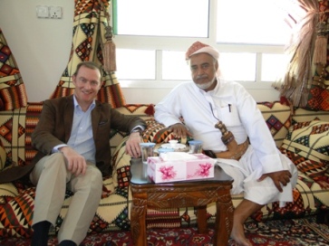 French Ambassador  visits  oil sector No 10 at Saah District 