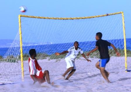 Al-nesser qualifies  to the second round of the beach championship 