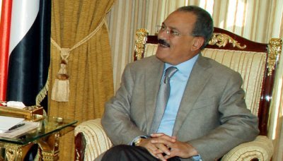 President Saleh receives GCC Secretary General