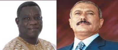 President Saleh congratulates Ghanaian counterpart