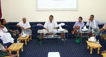 Discussions  on orientation of  business in future within Wadi Hadramout