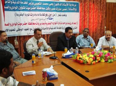 heads of units  concludes  thier training session   