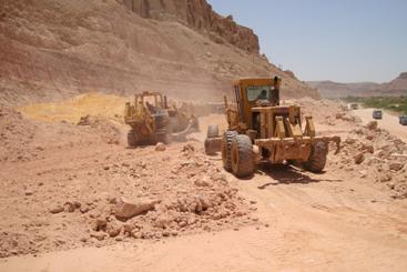 Omaier inspects progress of work going at Heid Qasem Bridge -Tarin District