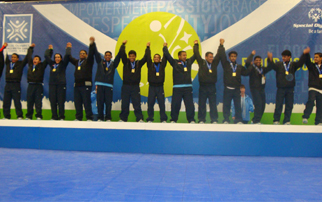 Yemeni floor hockey team wins gold