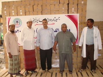 Al-qatn Dialysis unit receives material for dialysis worth  280 thousand dollars 