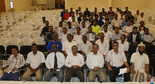     Football referees Session opens in Mukalla