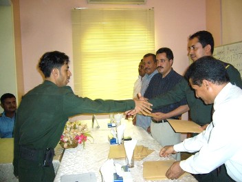 Immigration, Passports and Nationality concludes session on ways of  examinining   documents 