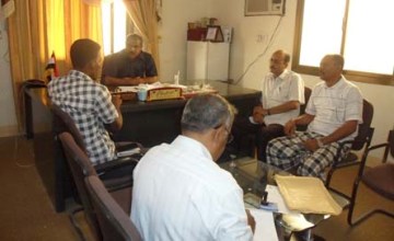 Al-tamimi meets with Khutaa Children Foundation