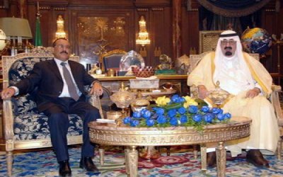  Saleh and Saudi Monarch in phone conversation