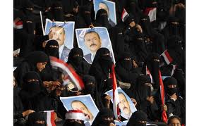 Women's march supports legitimacy in Sana'a