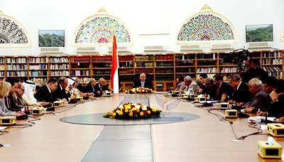 President reviews developments at political settlement level 