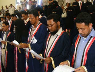 Faculty of Medicine Hadhramout University.,Celebrate  seventh batch Graduates 