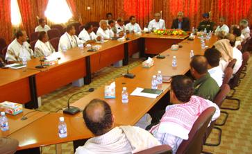 Meeting in Seiyoun  discusses Final school certificates examination 