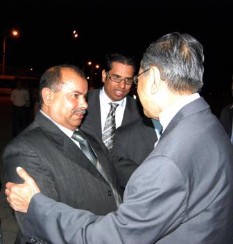 Malaysian ex-prime-minister arrives in Mukalla