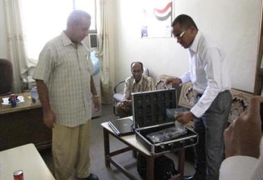 Seiyoun Institute for Occupational and industrial receives the latest device.