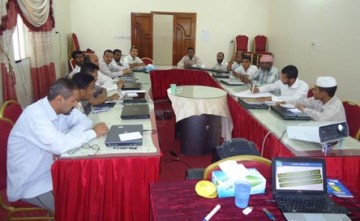 Namaa concludes its three days training course in Wadi  Wadi Hadhramout 