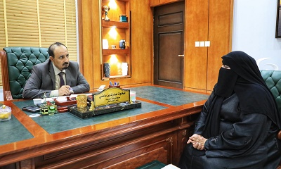 Hadhramaut Governor Discusses Preparations for Launching Studies at the Mukalla Autism Center for the New Academic Year