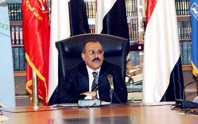 President Saleh: there is plot against Yemen's unity