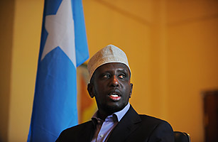 Somali President Sheikh Sharif Sheikh Ahmed